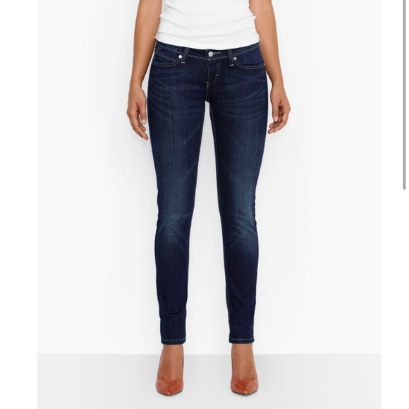 levi's mid rise skinny demi curve